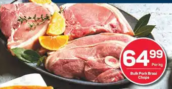 Pick n Pay Bulk Pork Braai Chops offer