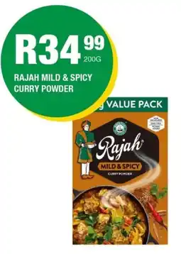 Take 'n Pay Rajah mild & spicy curry powder offer