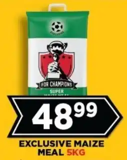 Goal Supermarket Exclusive maize meal offer