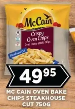 Goal Supermarket Mc cain oven bake chips steakhouse cut offer