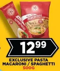 Goal Supermarket Exclusive pasta macaroni/ spaghetti offer