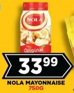 Goal Supermarket Nola Mayonnaise offer