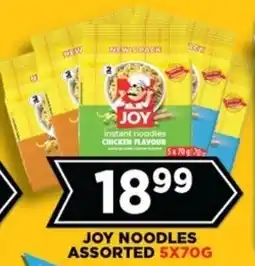 Goal Supermarket Joy noodles assorted offer