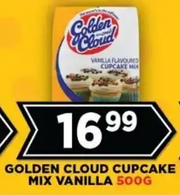 Goal Supermarket Golden cloud cupcake mix vanilla offer