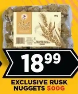 Goal Supermarket Exclusive rusk nuggets offer