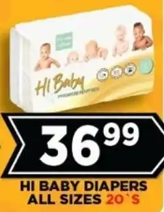 Goal Supermarket Hi baby diapers offer