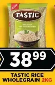 Goal Supermarket Tastic rice wholegrain offer