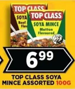 Goal Supermarket Top class soya mince assorted offer