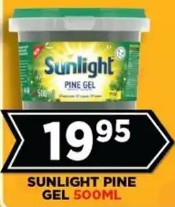 Goal Supermarket Sunlight pine gel offer