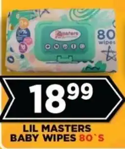 Goal Supermarket Lil masters baby wipes offer