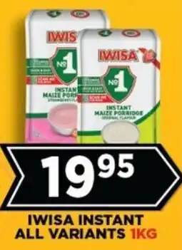 Goal Supermarket Iwisa instant all variants offer
