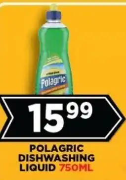 Goal Supermarket Polagric dishwashing liquid offer
