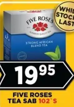 Goal Supermarket Five roses tea sab offer