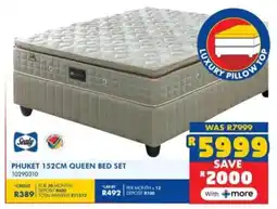Russells Sealy phuket queen bed set offer