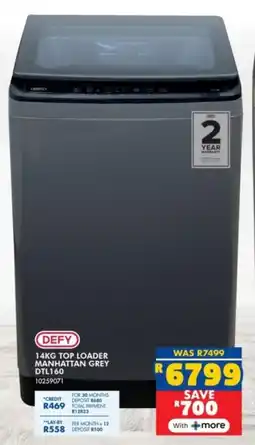 Russells Defy top loader manhattan grey offer