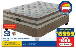 Russells Sealy argo queen bed set offer