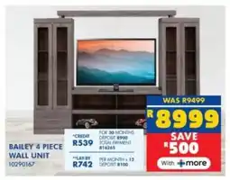 Russells Bailey wall unit offer