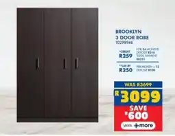 Russells Brooklyn 3 door robe offer