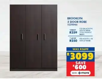 Russells Brooklyn 3 door robe offer