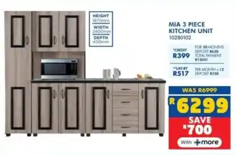 Russells Mia kitchen unit offer