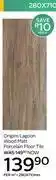 CTM Origins Lagoon Wood Matt Porcelain Floor Tile 280x710mm-Per Sqm offer