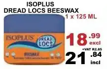 Isoplus Bread Locs Beeswax 1 x 125ml