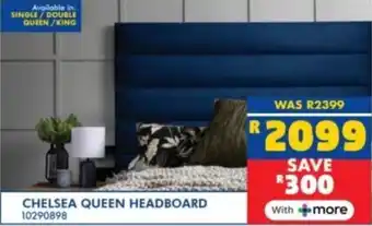 Russells Chelsea queen headboard offer