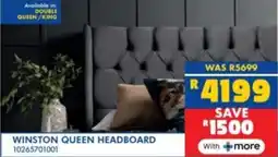 Russells Winston queen headboard offer