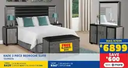 Russells Kade bedroom suite offer