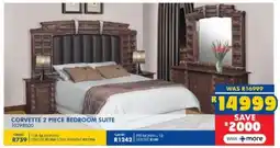 Russells Corvette bedroom suite offer