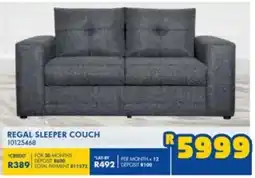 Russells Regal sleeper couch offer