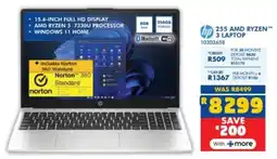 Russells HP 255 AMD Ryzen 3 Laptop offer