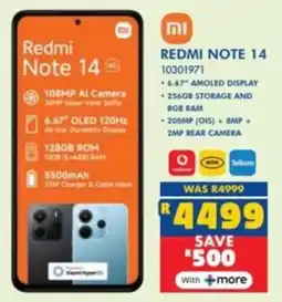 Russells Redmi Note 14 offer