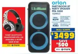 Russells Orion Partyboom BT Party Speaker PPA 5000 offer
