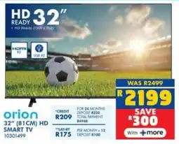 Russells Orion 32" 81cm HD Smart TV offer