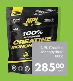 Save NPL Creatine Monohydrate offer