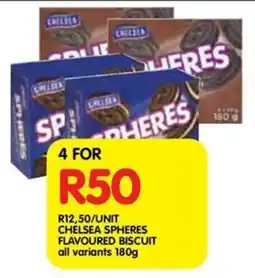 Shoprite Liquor Chelsea spheres flavoured biscuit all variants offer
