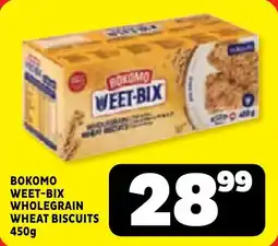 Usave Bokomo weet-bix wholegrain wheat biscuits offer