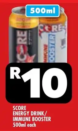Usave Score energy drink/ immune booster offer