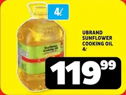 Usave Ubrand sunflower cooking oil offer