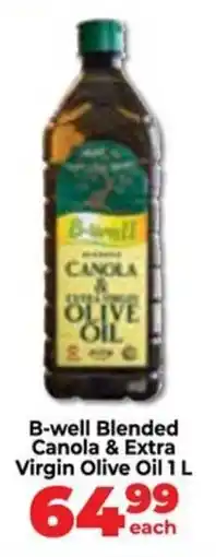 Food Lover's Market B-well Blended Canola & Extra Virgin Olive Oil offer