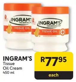 Makro INGRAM'S Tissue Oil Cream offer