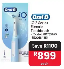 Makro Oral-B iO 3 Series Electric Toothbrush offer