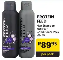 Makro PROTEIN FEED Hair Shampoo and Hair Conditioner Pack offer