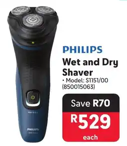 Makro PHILIPS Wet and Dry Shaver offer