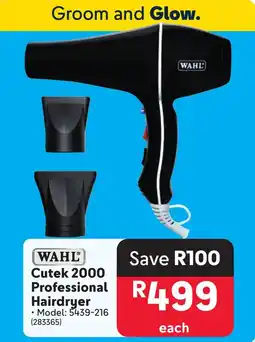 Makro WAHL Cutek 2000 Professional Hairdryer offer