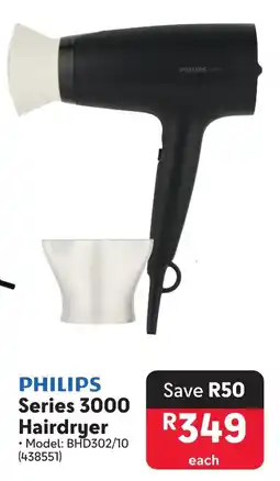 Makro PHILIPS Series 3000 Hairdryer offer