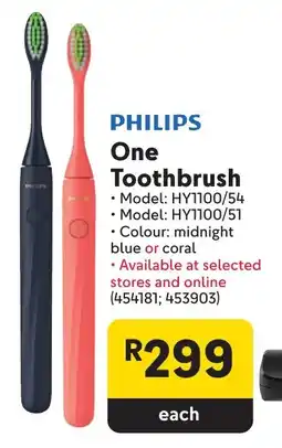 Makro PHILIPS One Toothbrush offer