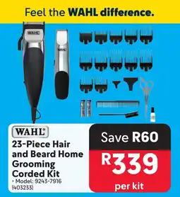 Makro WAHL Hair and Beard Home Grooming Corded Kit offer