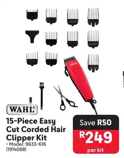 Makro WAHL Easy Cut Corded Hair Clipper Kit offer